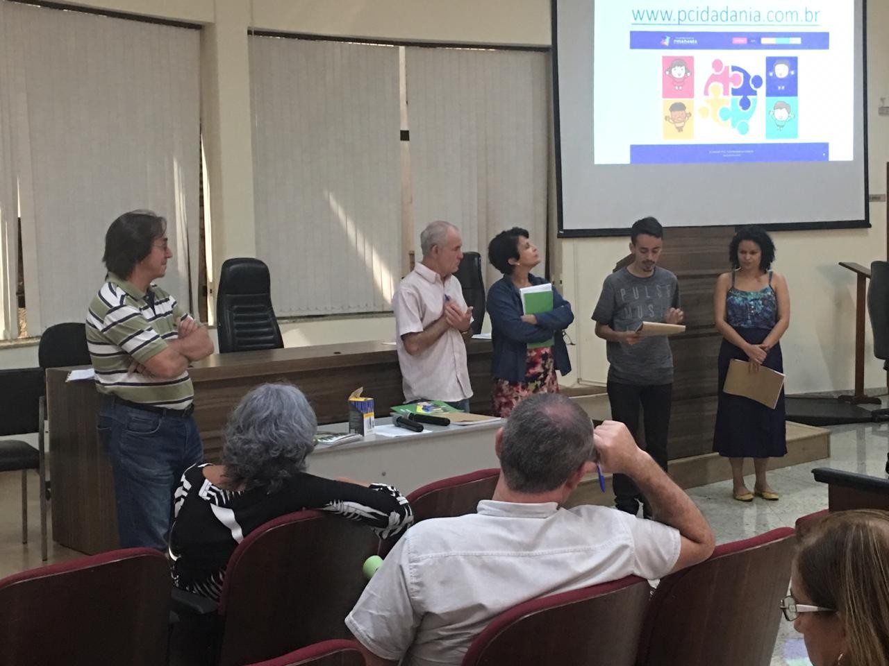 Imagem 3 da notícia: Escola do Legislativo realiza segunda etapa da capacitação para professores do 8º ano sobre o estudo da Constituição em Miúdos